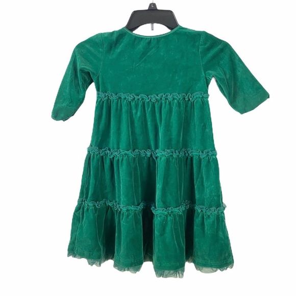 Hanna Anderson Green Dress 110 Cm - Picture 2 of 5